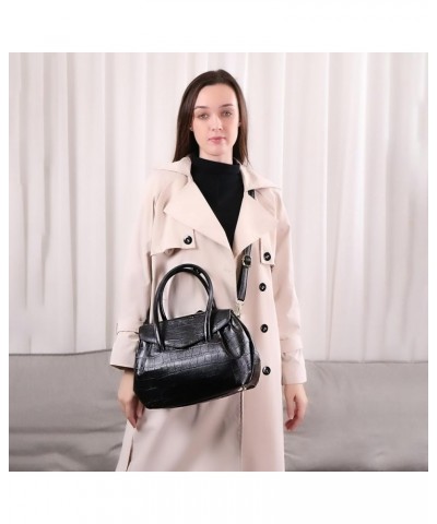 Luxury Leather Designer Handbags Trendy Tote Bag Shoulder Purse Mothers Day Gifts Fashion Crossbody Bags for Women Black M $3...