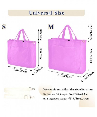 Mauve Teacher Bags for Women Small Crossbody Tote Bag for Women Corduroy Tote Bag Fashion Crossbody Bag Lavender Magenta $10....