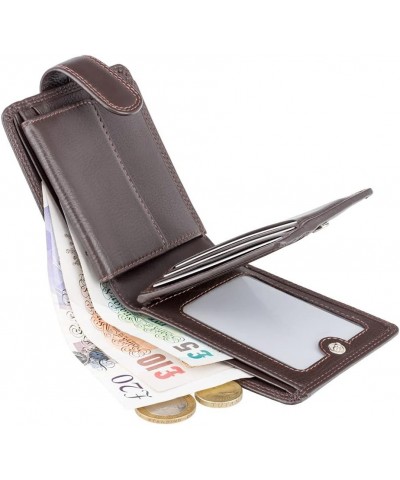 Heritage HT10- Thin Soft Leather Wallet (Brown) Brown,Black $14.40 Wallets