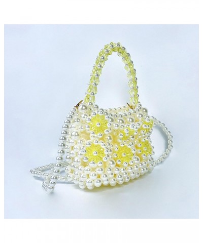 Luxury Pearl Purses Shoulder Bag for Women Pearl Bag Handmade Bags Women's Crossbody Beaded Clutch Evening Bag Wedding Party ...