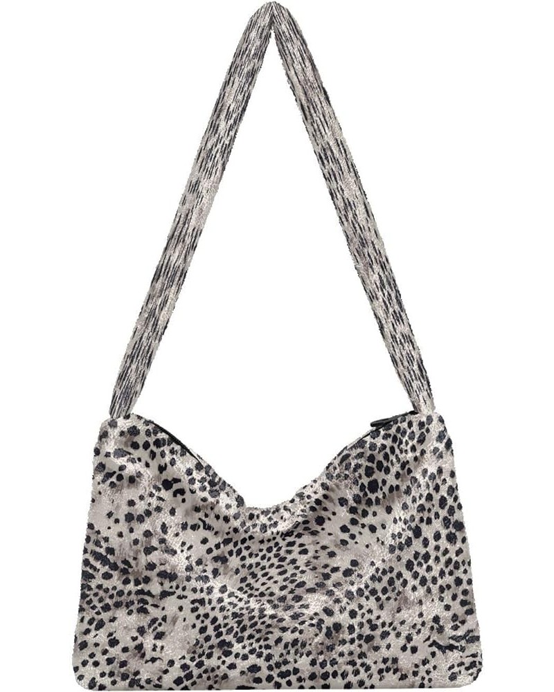 Animal Skin Leopard Print Women Designer Hobo Bags, Furry Bag Handbag Shoulder Bag Animal Skin Leopard Print2 $11.33 Totes