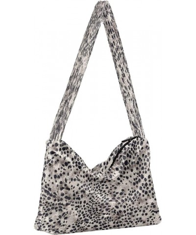 Animal Skin Leopard Print Women Designer Hobo Bags, Furry Bag Handbag Shoulder Bag Animal Skin Leopard Print2 $11.33 Totes