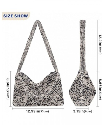 Animal Skin Leopard Print Women Designer Hobo Bags, Furry Bag Handbag Shoulder Bag Animal Skin Leopard Print2 $11.33 Totes