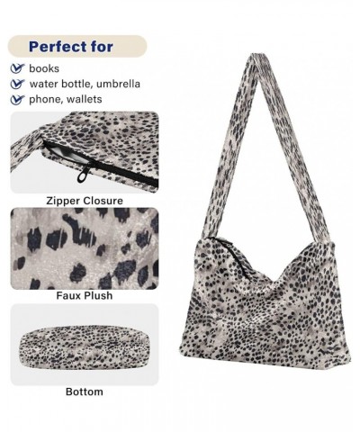 Animal Skin Leopard Print Women Designer Hobo Bags, Furry Bag Handbag Shoulder Bag Animal Skin Leopard Print2 $11.33 Totes