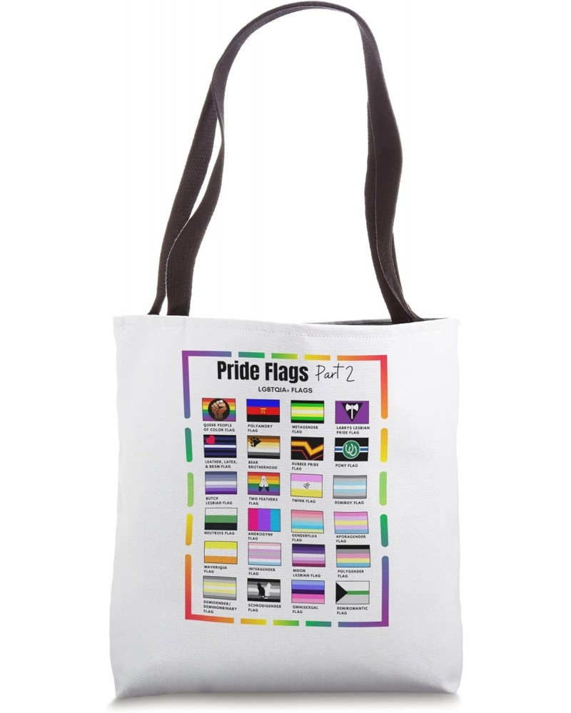 LGBTQ Pride Flags Part 2 Tote Bag $11.75 Totes