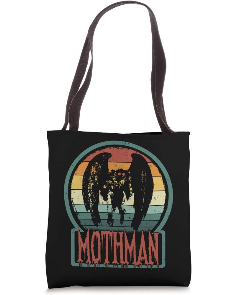 Mothman Point Pleasant Retro Vintage Cryptid Tote Bag $11.75 Totes