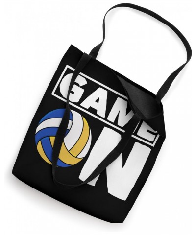 Volleyball Game On Funny Volleyball Tote Bag $14.99 Totes