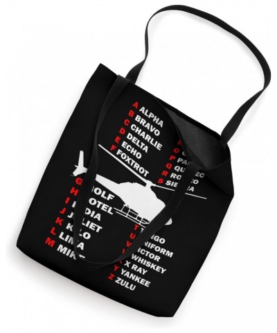 Helicopter Pilot - Military Heli Aviator Tote Bag $8.80 Totes