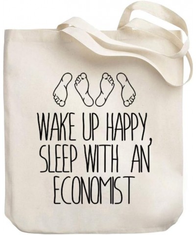 Sleep with a Economist Canvas Tote Bag 10.5" x 16" x 4 $18.00 Totes