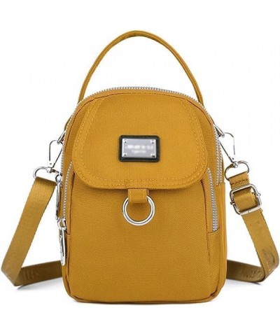 Waterproof Women Crossbody Bag, Sling Bag for Women Crossbody Purse, Cross Body Bag Purses for Women Travel Yellow $17.02 Cro...