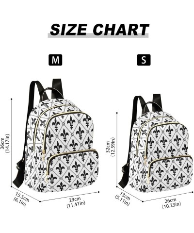 Mardi Gras Backpack Purse for Women Fashion Ladies Shoulder Bags Travel Bag with Zipper Weekend Bag,S Medium $13.02 Backpacks