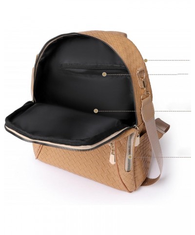 Backpack Women's Fashion Outdoor Travel Backpack Casual Fashion Foreign Light Texture Soft Leather Women's Bag New $18.84 Bac...