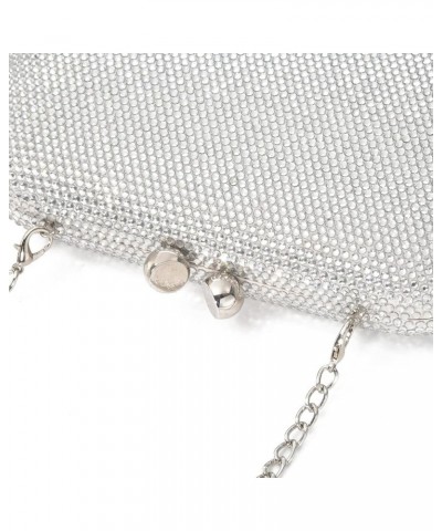 Bright Crystal Clutch Bag Sparkling Full Rhinestone Evening Bag for Women Elegant Formal Occasion Wedding Bridal Graduation S...