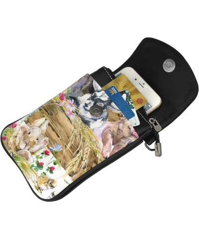 Crossbody Cell Phone Outdoor Activities Multifunctional Wallet Passport Cosmetic Bag Picture(87) $12.03 Shoulder Bags