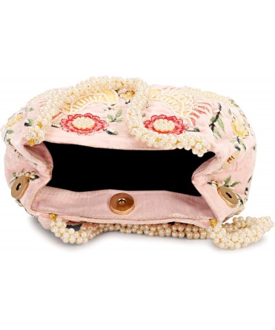 Indian Ethnic Clutch Silk Potli Batwa Pouch Bag with Beadwork Gift For Women (Peach-77) $15.05 Clutches