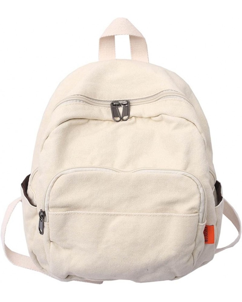 Vintage Denim Laptop Backpack Casual Canvas Daypack Handbag Purse Lightweight Rucksack Shoulder Bag 484 Beige $14.35 Backpacks