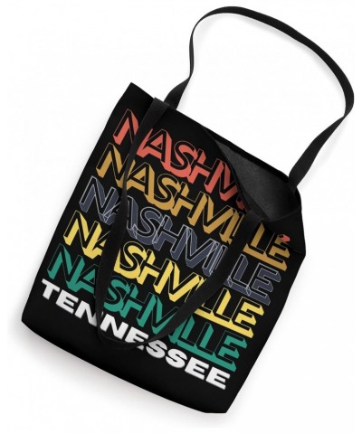 NASHVILLE TENNESSEE | Block Vintage Retro Love Gift Souvenir Tote Bag $11.13 Totes