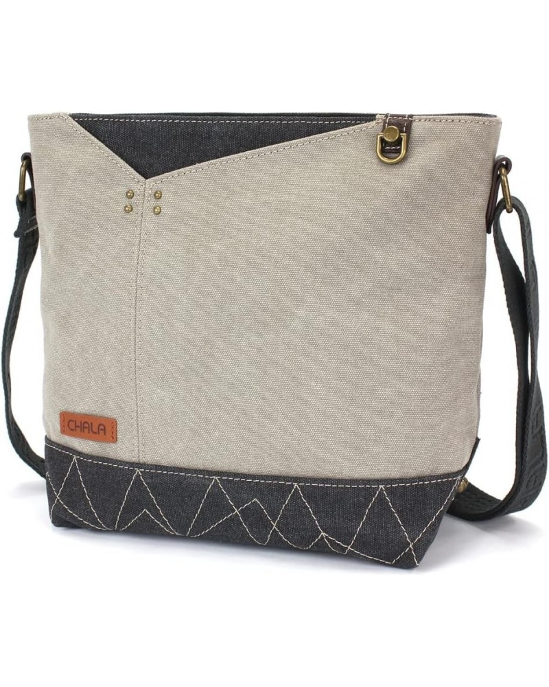 Prism Crossbody - Cow - Gray $33.12 Crossbody Bags