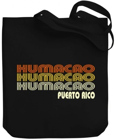 Retro Color Humacao Canvas Tote Bag 10.5" x 16" x 4 $18.00 Totes