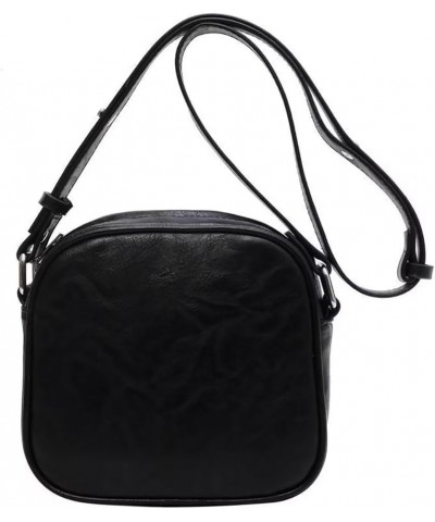 Women's Small Crossbody Bag Cute Square Tote Bag Shoulder Bag Hobo Handbag with Adjustable Strap Daily Travel Purse Black $32...