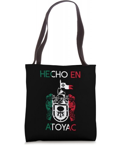 Hecho En Atoyac Jalisco Estado Mexico Escudo Eagle Aguila Tote Bag $9.84 Totes