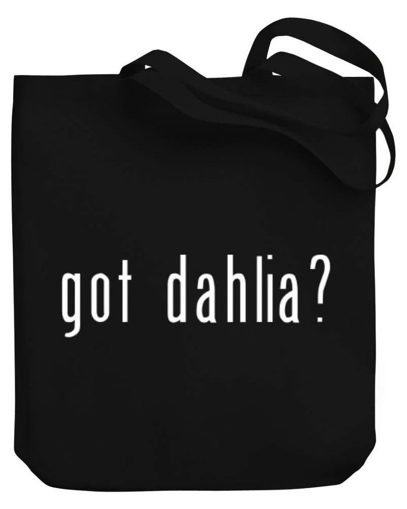 Got Dahlia? Linear Canvas Tote Bag 10.5" x 16" x 4 $19.60 Totes