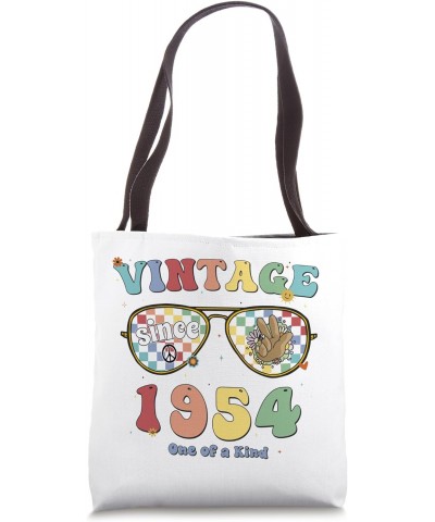 Vintage 1954 It's My Birthday Hippie Groovy 69th Birthday Tote Bag $12.81 Totes