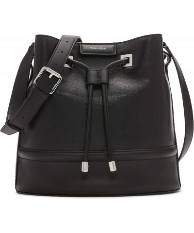 Ash Bucket Crossbody Black/Silver $46.90 Crossbody Bags