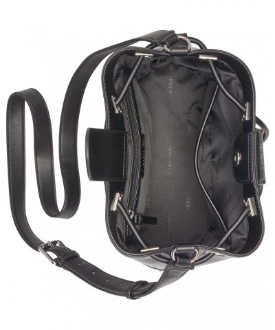 Ash Bucket Crossbody Black/Silver $46.90 Crossbody Bags