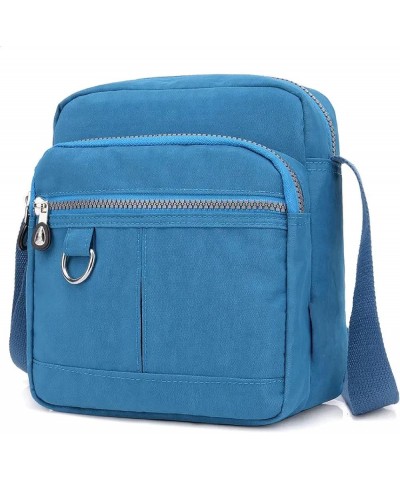 Women's Casual Crossbody Bag Sea Blue $13.50 Crossbody Bags