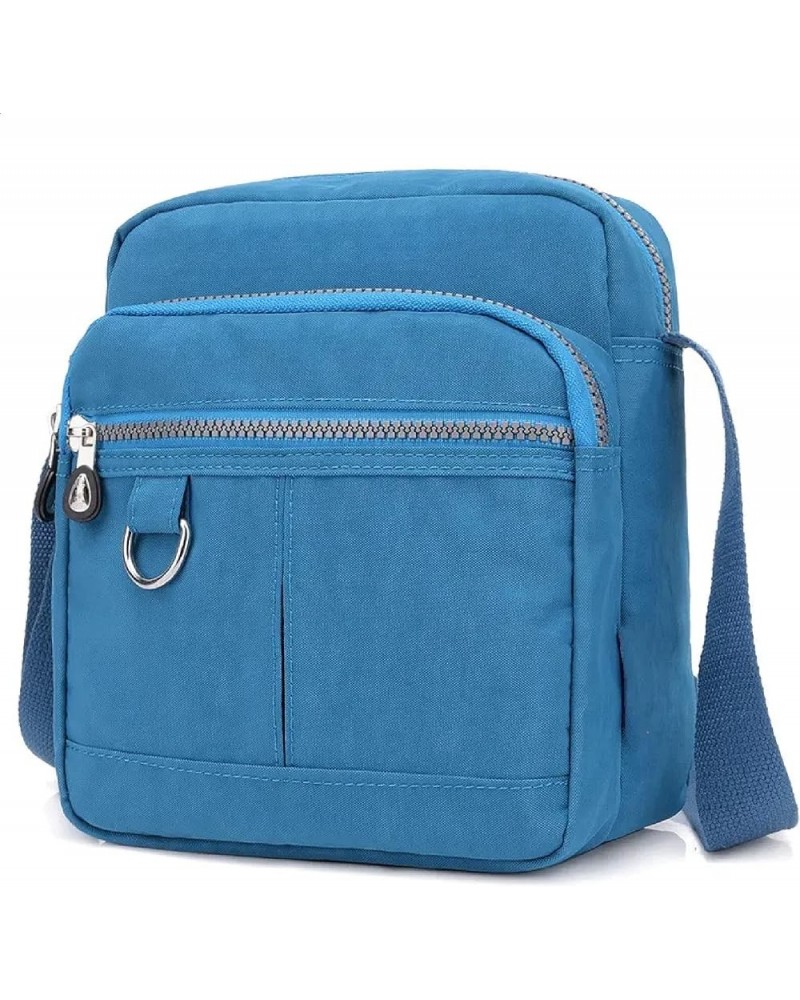 Women's Casual Crossbody Bag Sea Blue $13.50 Crossbody Bags