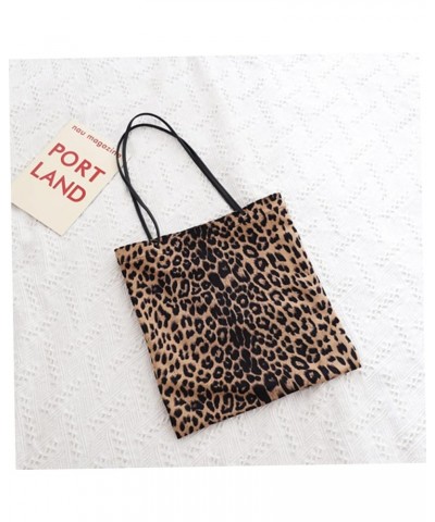 2pcs Leisure Bag Shoulder Bag Korean Style Handbag Cosmetic Organizer Bag Waterproof Tote Bag Leopard Brownx3pcs $15.79 Others