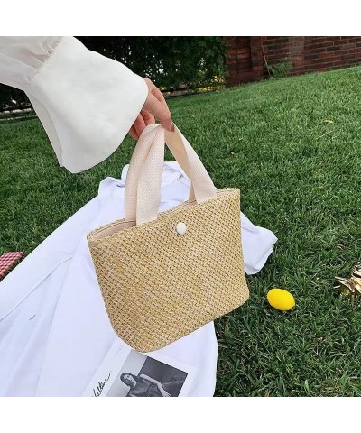 Straw Shoulder Bag Straw Clutch Straw Crossbody Bag Casual Beach Straw Handmade Bag for Women Envelope Purse Wallet Medium $1...