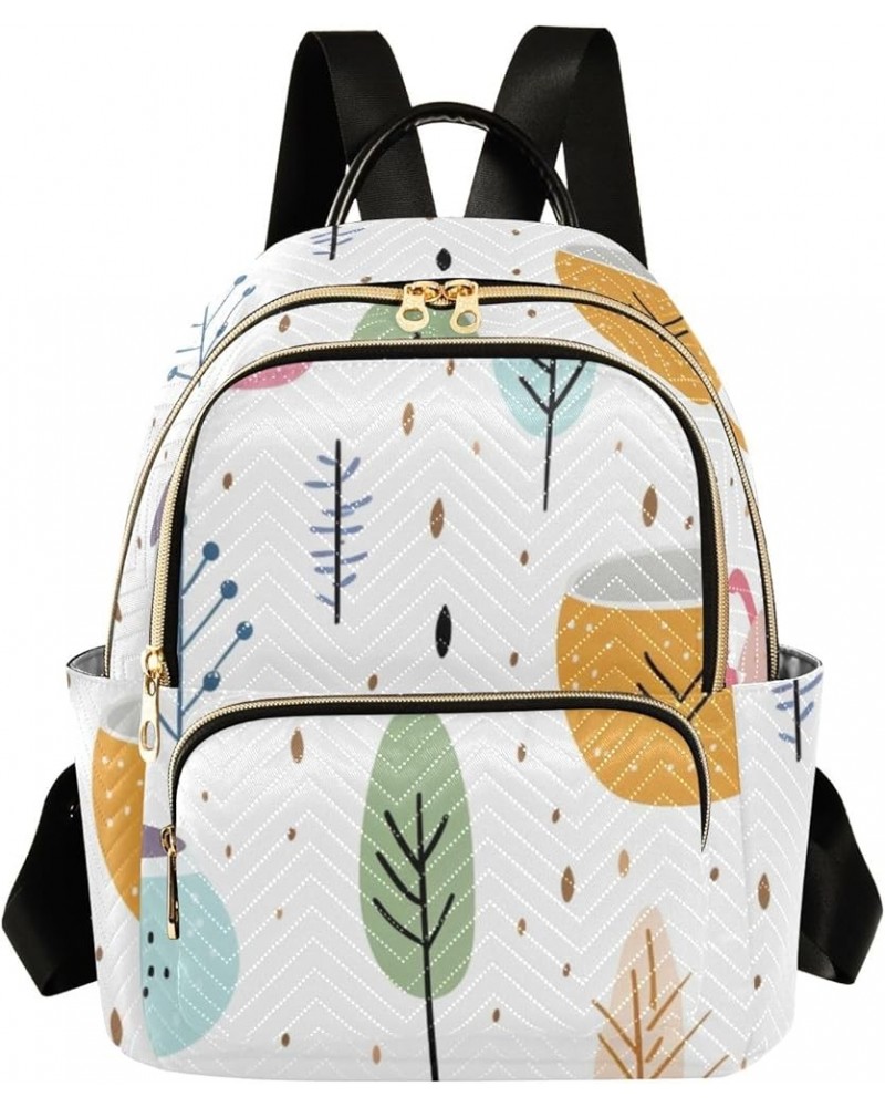 Mark Cup and Tree Fashion Backpack Purse Ladies Fashion Rucksack Travel Shoulder Bag Casual Daily Backpack Work Bag Medium $1...