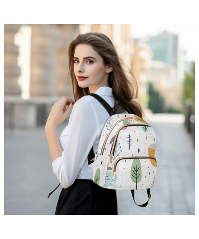 Mark Cup and Tree Fashion Backpack Purse Ladies Fashion Rucksack Travel Shoulder Bag Casual Daily Backpack Work Bag Medium $1...