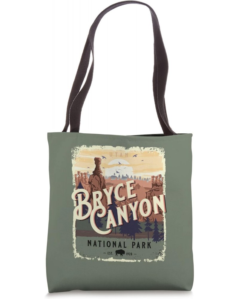 Bryce Canyon National Park Utah Vintage Travel Souvenir Tote Bag $14.40 Totes