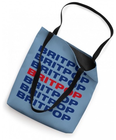 BRITPOP Retro Repeating Design Tote Bag $11.93 Totes