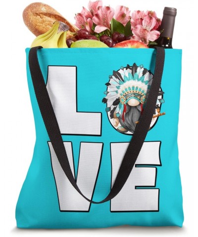 Funny Indian Chief Grandpa Gnome Love Native American Daddy Tote Bag $12.48 Totes