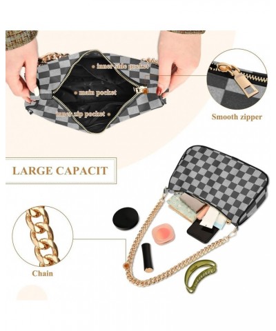 Women Handbag Purses Pentagon Chain Shoulder bag Chain Clutch Tote Handbags Hobo Shoulder Bag Pattern 279 $14.70 Shoulder Bags