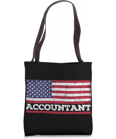 USA Flag Accountant America Accountants Patriotic American Tote Bag $16.80 Totes