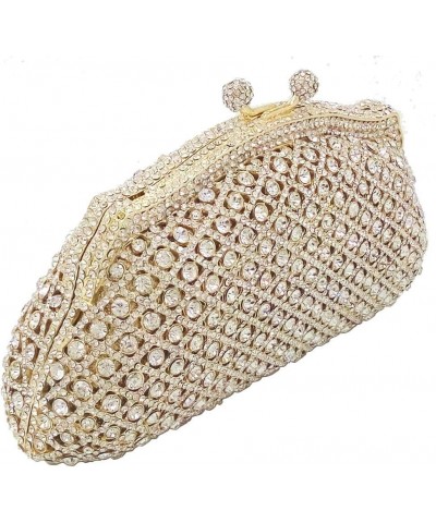 Glittering Evening Clutch Bag Crystal Rhinestone Handbags for Women Wedding Prom Party Night Purse Red $36.89 Evening Bags