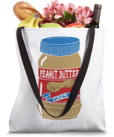 Peanut Butter Vibes Peanut Butter & Jelly Lovers Day Tote Bag $11.27 Totes