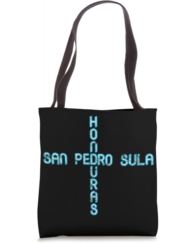 San Pedro Sula Honduras Flag, Bandera, San Pedro Sula Tote Bag $13.20 Totes