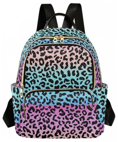 Mini Backpack Purse for Women Lightweight Girls Small Size Gradient Leopard School Teens College Traveling Small $17.15 Backp...