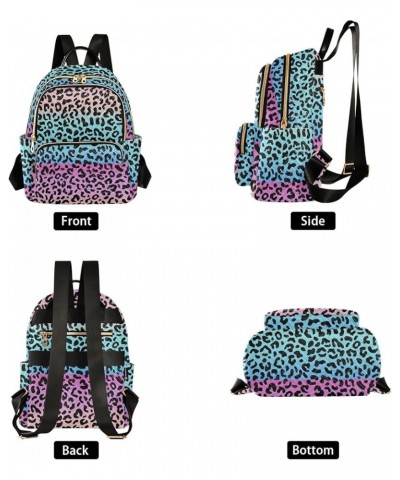 Mini Backpack Purse for Women Lightweight Girls Small Size Gradient Leopard School Teens College Traveling Small $17.15 Backp...