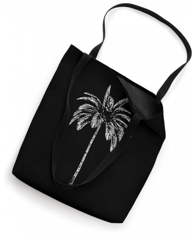 Palm Beachwear Beach Outfit Surfing Aloha Retro Palm Tree Tote Bag $12.48 Totes