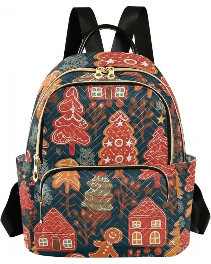 Christmas Cookies Women's Backpack, Women Backpack for Travel, Casual Backpack Women, M Christmas With Candys-2 Small $20.13 ...