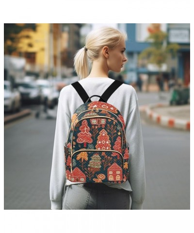 Christmas Cookies Women's Backpack, Women Backpack for Travel, Casual Backpack Women, M Christmas With Candys-2 Small $20.13 ...