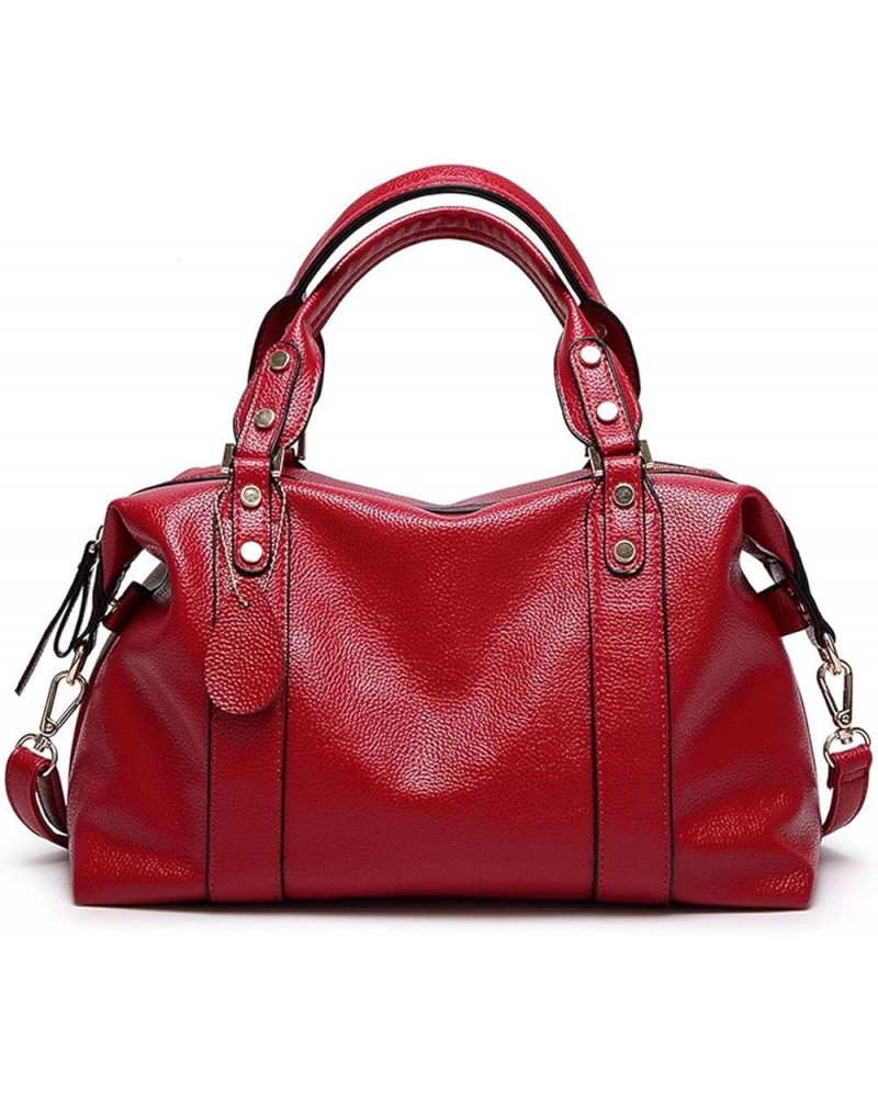 Small Shoulder Purses for Women Single Shoulder Messenger Pillow Women Bag Trendy Bag Ladies Bag (Color : Black) Red $23.87 S...