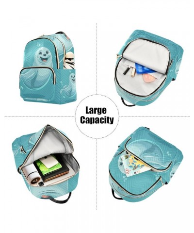 Small Backpack Purse for Women, Lovely Seal Travel Bag Casual Daypack Shoulder Bag Medium $15.12 Backpacks